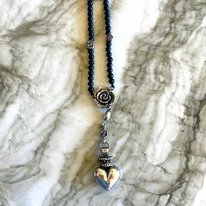 Queen Baby rosary-style necklace